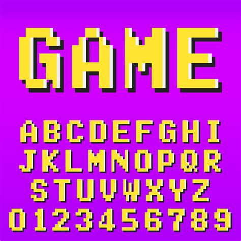 Game Fonts .